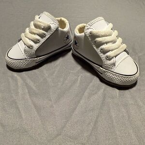 Converse Kids White Sneakers